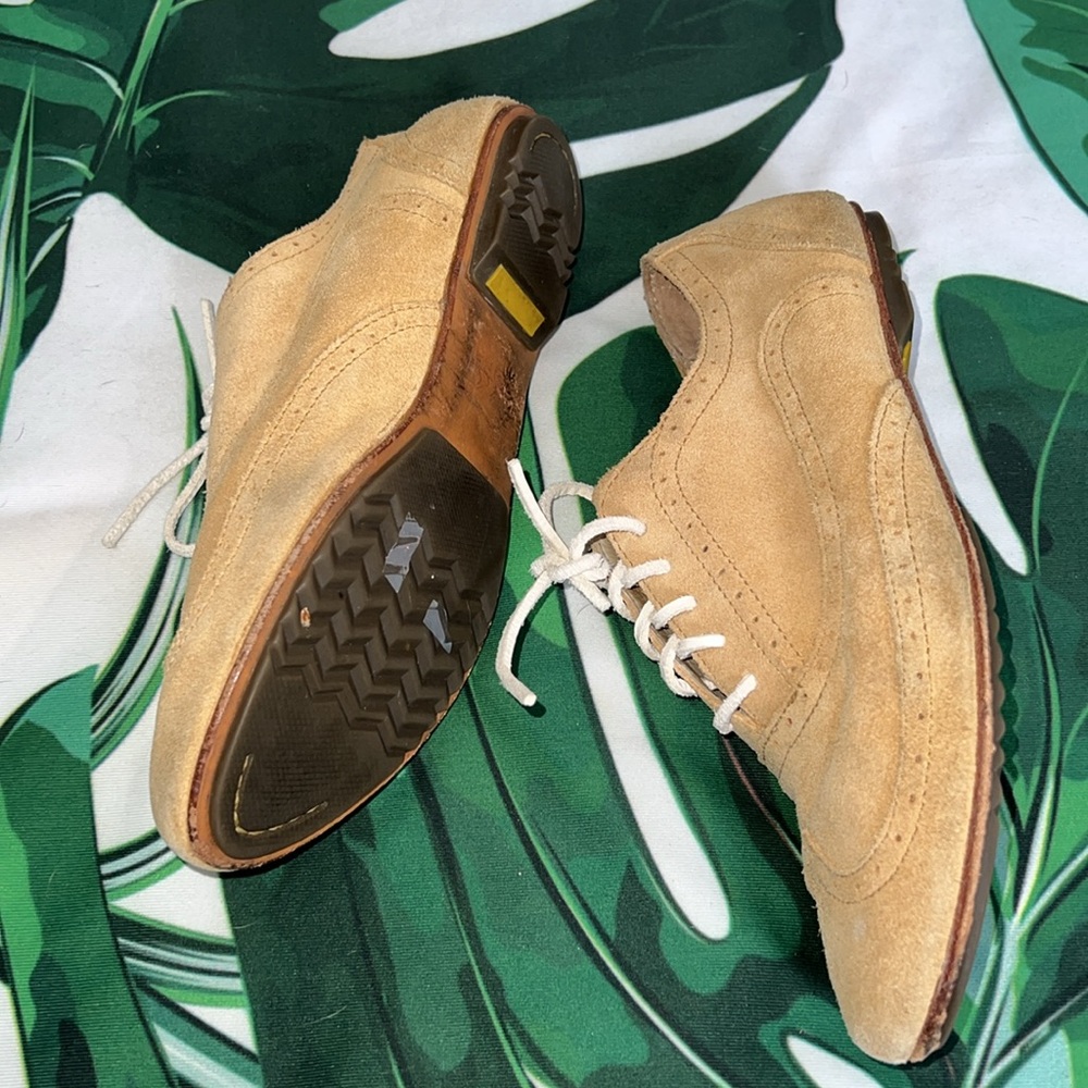 Sorel Light Tan Lace-Up Flats - Picture 5 of 7
